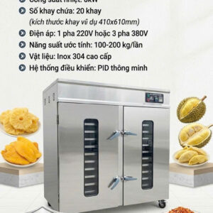 Máy Sấy Công Nghiệp Bơm Nhiệt