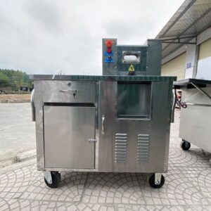 Máy ép nước mía liền bàn không tủ kính HC04